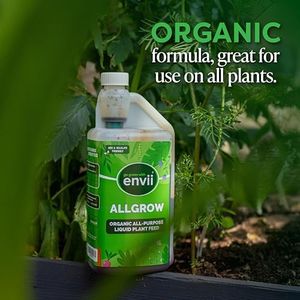 Envii Allgrow Organic Multipurpose Liquid Fertiliser – 1L Makes 330L Plant Feed