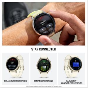 Garmin Venu 4 Smartwatch 41mm – Lunar Gold