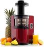 Omega Juicers VSJ843QR Vertical Slow Masticating Juicer Makes Continuous Fresh Fruit and Vegetable Juice at 43 Revolutions per Minute Features Compact Design Automatic Pulp Ejection, 150-Watt, Red