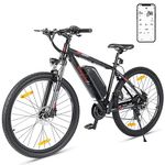 Eleglide Electric Bike, M2 27.5''/29'' Electric Bicycle for Adults, E Mountainbike, 36V 15Ah Removable Battery,Max Range 125KM, Dual Hydraulic Disk Brake, Shimano 24 Speed, APP (Inches, 27.5)