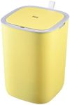 EKO EK6288P-12L-YL Morandis Smart Sensor Trash Can with Lid, Yellow, 12L, No Inner Box, Auto Open