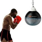 Goplus Water Aqua Bag, 21'' 180 Pound /18” 110 Pound Heavy Punching Bag with Adjustable Metal Chain, Water Injection Hose, Boxing Training Bag for Adults Fitness, MMA