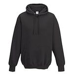 Plain Charcoal Street hoodie with Thumb holes Large plus 1 T Shirt