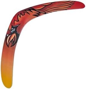 Alreczio Boomerang for Adults and Kids - Fun, Easy to Operate，V-Shaped Returning Boomerang Sport Outdoor Kids Games Fun Gifts(Red - Eagle)