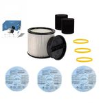 Replacement Filter For Shop Vac Filters 90304/90585/ 90107/90333/90350 for Shop Vac Filter, Fits Most Wet/Dry vacuum cleaner 5 Gallon and above-10pack