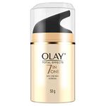 Olay Total Effects Day Cream | Fights 7 Signs of Ageing | With Niacinamide and Green Tea Extracts | Normal, Oily, Dry, Combination Skin | 50g