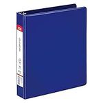 OfficeMax Durable Reference Binders with Round Ring 1-1/2, Blue by OfficeMax