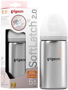 Pigeon Softlatch 2.0 Steel Bottle 250ml | Baby Feeding Bottle