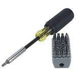 Klein 32510 Magnetic Screwdriver with 32-Piece Tamperproof Bit Set