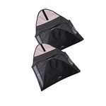 Shonpy 2pcs Garment Packing Folder For Travel Clothes Organizer Travel Garment Bag Luggage Accessory Black