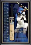 ICC Official Memorabilia Sachin Tendulkar The Little Master Commemorative Signed Bat (Brown)