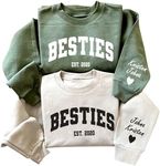 Custom Besties Sweatshirt, Custom G