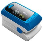 BLT M70CB Fingertip Pulse Oximeter, SpO2 Blood Oxygen Level Saturation Sats Monitor for Adults Meets Medical Standard UK Guidance, Finger Pulse Oximeter CE Approved, Meet NHS Requirement, No Bluetooth