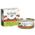 Schesir 62% Chicken with Papaya in Jelly Canned Wet Dog Food | Nutritious and Tasty Wet Food for Dogs Protein Formula | Delicious Chicken Dog Food in Jelly for Adult Dogs| 150 g