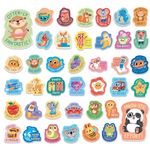 S&O 600 Large Otterly Fantastic Reward Stickers for Kids Classroom - Teacher Stickers for Students - Counselor & School Stickers for Kids - Funny Stickers for Kids - Good Job Stickers with 40 Puns