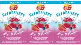 Golden Circle Refreshers Low Sugar Berry Burst Fruit Juice 6 x 250 ml