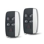 2PCS 5 Buttons Car Key Fob Case For Range Rover Sport Evoque for Land Rover Discovery Freelander LR Remote Control Key Shell