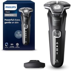 Philips Electric Shaver Series 5000, Wet & Dry with Charging Stand, S5898/25