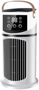 Portable Ac - Portable Air Conditioner | Adjustable Misting Air Conditioning Unit With LED Light | Air Coolers | Quiet Desktop Cooling Fan | Miini Air Cooler Fan For Home Office Dorm Camping