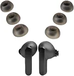 kwmobile 6X Replacement Ear Tips Compatible with JBL Live Pro 2 TWS - Set of Silicone Eartips for Earbuds Headphones