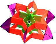 Hengda Kite-New Version 42 Inch So Beautiful 3D Lotus Flower Kite for Kids and Adults Easy to Carry with Flying Line