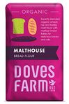 Doves Farm Malthouse Bread Flour 1kg (Pack of 5)