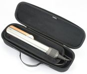 RAIACE Hard Storage Case Compatible with dyson Airstrait Straightener, Travel Carrying Bag. (case only). - Black(Black Lining)