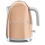 50’s Style Jug Kettle, Soft Opening, 360 Swivel Base, Anti-Slip Feet, 300W, 1.7L, Rose Gold