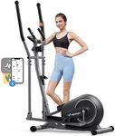 MERACH Elliptical Exercise Machine with Exclusive MERACH App, Compact Elliptical Training Machines for Home Use, Ultra-Quiet Elliptical Trainers with 16-Level Magnetic Resistance