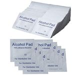 Disposable Alcohol Cotton Tablet, Outdoor Travel Wipes Individually Packed (100Pcs)