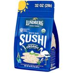 LUNDBERG OG CALIFORNIA SUSHI RICE 2 LB