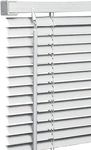 PVC Venetian Blind Blinds Easy Fit Curtains Trimmable Fittings Windows Treatment Shutters Twist Open Close (White, 60x150)