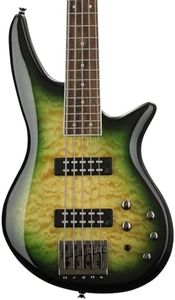 Jackson JS Series 5-String Spectra Bass JS3QV, Alien Burst, Laurel Fingerboard