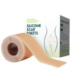 DEAL NUT Silicone Scar Sheets, Silicon gel sheets for Scars Transparent Medical Silicone Tape for Scar Removal