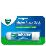 Procter & Gamble Vicks Inhaler For Cold And Cough, Fast Relief From A Stuffy Nose, Decongestant For Blocked Nose, With Menthol, Camphor & Pine Needle Oil, For Adults & Children Over 6 Years