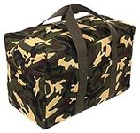 Rothco Canvas Parachute Cargo Bag, Woodland Camo