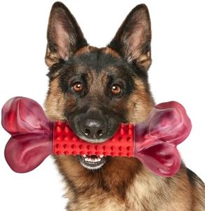 Apasiri Tough Dog Toys for Aggressive Chewers Large Breed, Chew Toys, Durable Bones Made with Nylon and Rubber, Big Indestructible Toy, Medium Puppy Teething chew