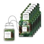 Yankee Candle Car Air Fresheners | Hanging Car Jar Ultimate Variety Pack | Neutralize Odours Up To 30 Days Each | Balsam & Cedar Scented | 6 Count