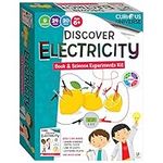 Discover Electricity Book & Science Experiments Kit | Curious Universe | Ages 6+ STEM Learning Kit | Learn Science at Home