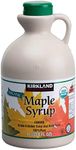 Kirkland Signature Organic 100% Pure Maple Syrup Canada Grade A, 1L (3.8 FL OZ)