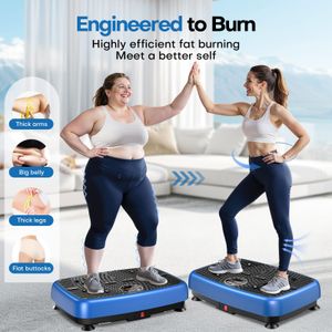 EvoSpark Dual Motor Vibration Plate – Full Body Fitness Machine