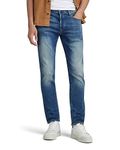 G-STAR Raw Men's Core 3301 Slim Fit Jeans, Vintage Medium Aged, 33W x 30L