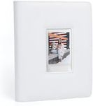 LAYOMI 288 Pockets Photo Album for Fujifilm Instax Mini 11 12 40 90 Evo Liplay Instant Camera, Photo Album for Polaroid Kodak HP Zink 2x3" Photo (White)