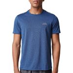 U.S. POLO ASSN. Men Reflective Logo Polyester I712 Regular Fit T-Shirt-Pack of 1 (Navy Mel L)