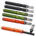 6PCS Ferro Rods - Fire Starter Sticks Fire Striker Flint and Steel Fire Starter Kit Survival Flint Fire Steel Spark Magnesium Rod for EDC, Camping,Hiking,Bush-Craft,Emergency Survival Kits (6)