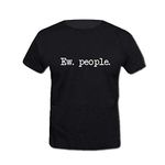 Designer Unicorn Ew People poly cotton unisex tee (X-large 42) Black