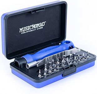 MusicNomad MN229 Premium Guitar Tech Screwdriver and Wrench Set