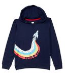 Amazon Brand - Jam & Honey Boy's Cotton, Polyester Hooded Lightweight Sweatshirt (JHAW19BSWT925_Navy_2 3 Years)