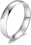 Bamos Sterling Silver Ring High Pol