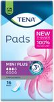 TENA Pads Mini Plus Long Length, Pack of 16